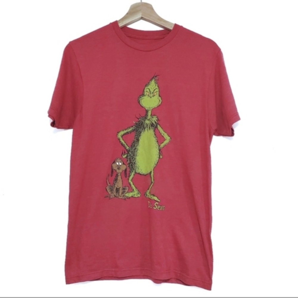 Dr. Seuss The Grinch Soft Short Sleeve Christmas T-shirt